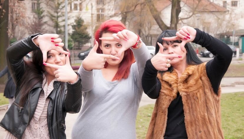 Mulher com maquilhagem feita pela MaruLoor